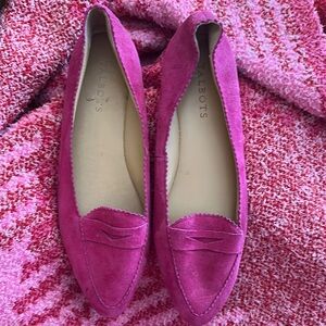 Talbots Pink Suede Flats 🩷